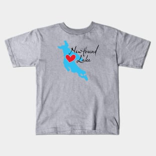 Love Newfound Lake Kids T-Shirt
